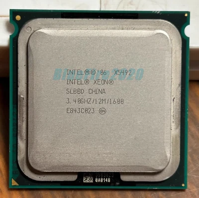 Intel Xeon X5492 SLBBD Clock 3.4GHz, 12M Cache, 4 Core, Socket LGA 771, 150W CPU - Image 1 of 3