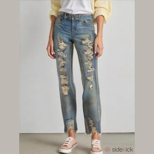 Ripped Skinny Jeans Size:4 - Picture 1 of 2