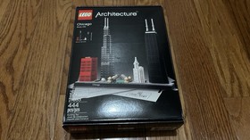 **New Sealed** Rare Lego Architecture 21033 Chicago Skylines Landmark Retired