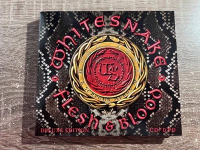 WHITESNAKE Flesh & Blood Deluxe Edition Hard Rock  Musik CD DVD Coverdale - Bild 1 von 3
