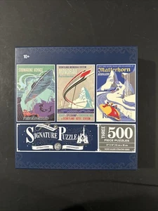 Disneyland Resort Signature Puzzle Attractions 60th Anniversary 3 500 Pieces New - Picture 1 of 8