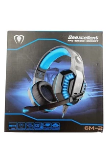 Beexcellent GM-2 Pro Gaming Over-Ear Headset with Mic, LED Lights, for Xbox One - Picture 1 of 4