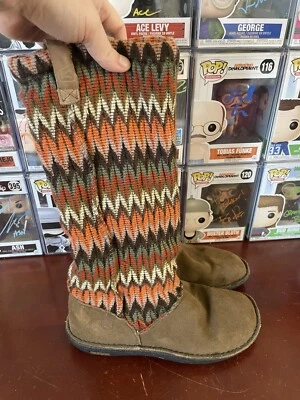 Keen Auburn Women's Navajo Suede Wool Pull On Tall Winter Boots Shoes Size US 7 - Image 1 of 4