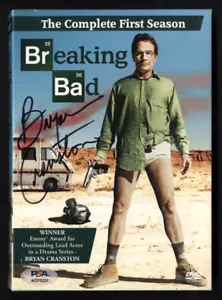 BRYAN CRANSTON Breaking Bad signed Autogramm DVD Cover + 3 Disc Set - PSA - Bild 1 von 2