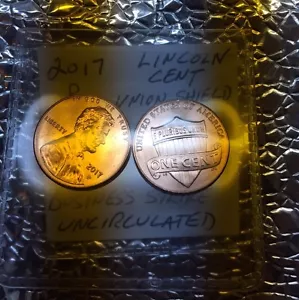 2017 P + D Lincoln Cents Penny 225th Anniverary FIRST EVER "P" MINT MARK ON CENT - Bild 1 von 5