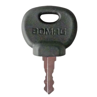 Bomag 05755124 Ignition Key with Logo fits Rollers and Compaction Equipment - Image 1 of 3