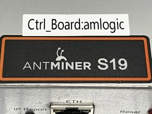 MINER MINATORE  ANTMINER ASIC BITCOIN BTC S19 90TH/s 3250w PERFETTO Come Nuovo - Foto 1 di 10