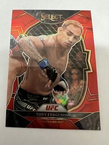 2023 UFC SELECT TONY FERGUSON RED PRIZM /175 #83