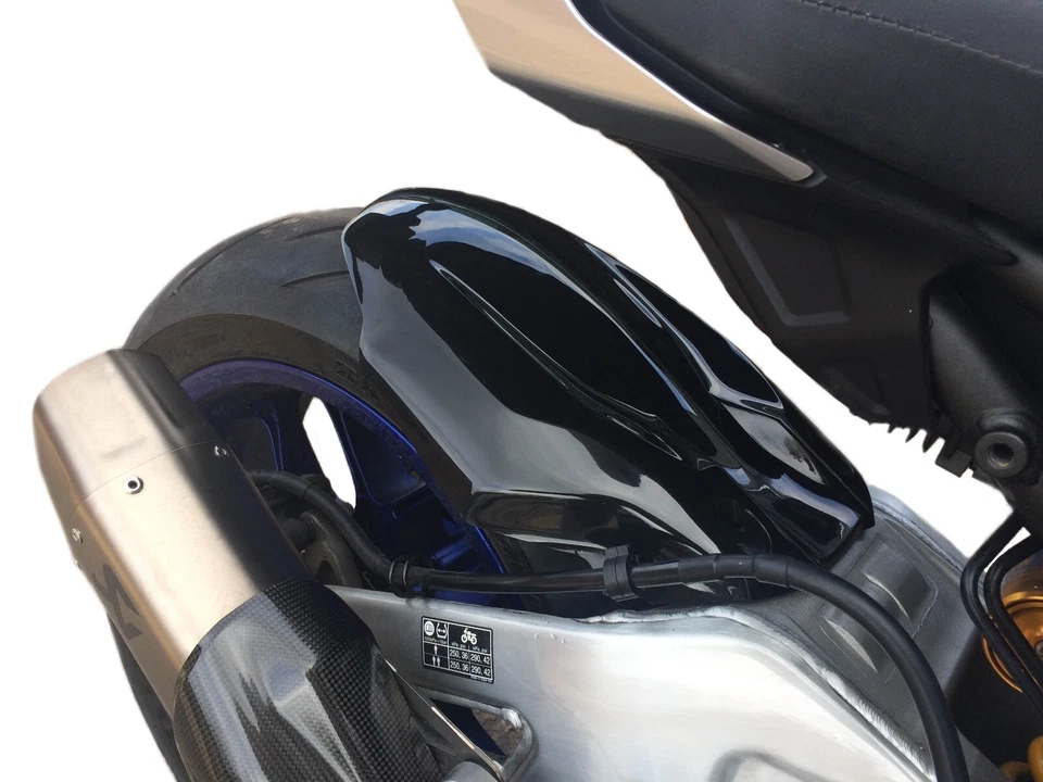 Para-lama traseiro/abraçador preto brilhante, Yamaha MT10/FZ10 2016-2024  - Imagem 1 de 3