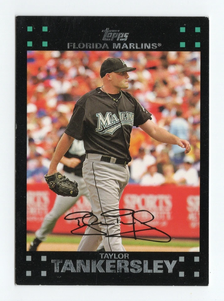VG- 2007 Topps 579 Taylor Tankersley Florida Marlins Card - Image 1 of 1