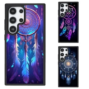 light blue dream catcher Hybrid Covers For iPhone SE4 16E 12 13 14 15 16 Pro Max - Picture 1 of 25