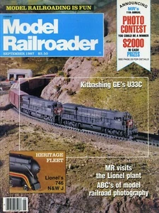 Model Railroader September, 1987 - Picture 1 of 1
