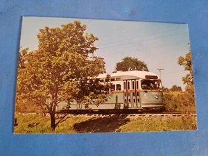 VINTAGE UNBENUTZTE POSTKARTE.ILLINOIS EISENBAHNMUSEUM.UNION,ILLINOIS.*P1* - Bild 1 von 2