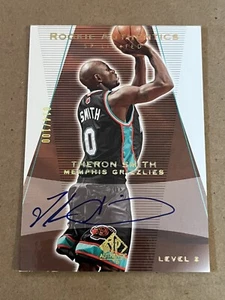 2004-05 UPPER DECK SP AUTHENTIC -ROOKIE - THERON SMITH #184 AUTOGRAPH /100 - Picture 1 of 2