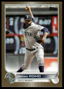 2022 Topps Update #US322 Sergio Romo Gold #/2022 - Picture 1 of 2