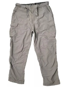 REI Men Pants 32X31 Lightweight Hiking 9 Pockets Adjustable Waist UPF 50 - Picture 1 of 12