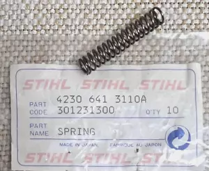 STIHL 4230 641 3110 SPRING FITS HL 100, HL 95 OEM NOS - Picture 1 of 7