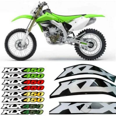 3D клей Swingarm наклейки этикетка отражение для KAWASAKI KLX450 KLX450R 2008-2022 - Изображение 1 из 4