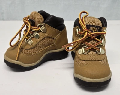 BOTAS DE SENDERISMO TIMBERLAND CLASSIC WHEAT Unisex Talla 4.5 CUERO BRONCEADO IMPERMEABLES Foto 1 de 4