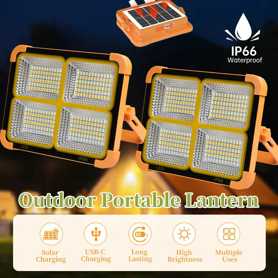 20000 Lumen LED Work Light with Stand Dimmable Portable Worklight Camping Light - Image 1 of 4