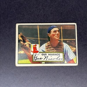 1952 Topps Set-Break #121 Gus Niarhos LOW GRADE