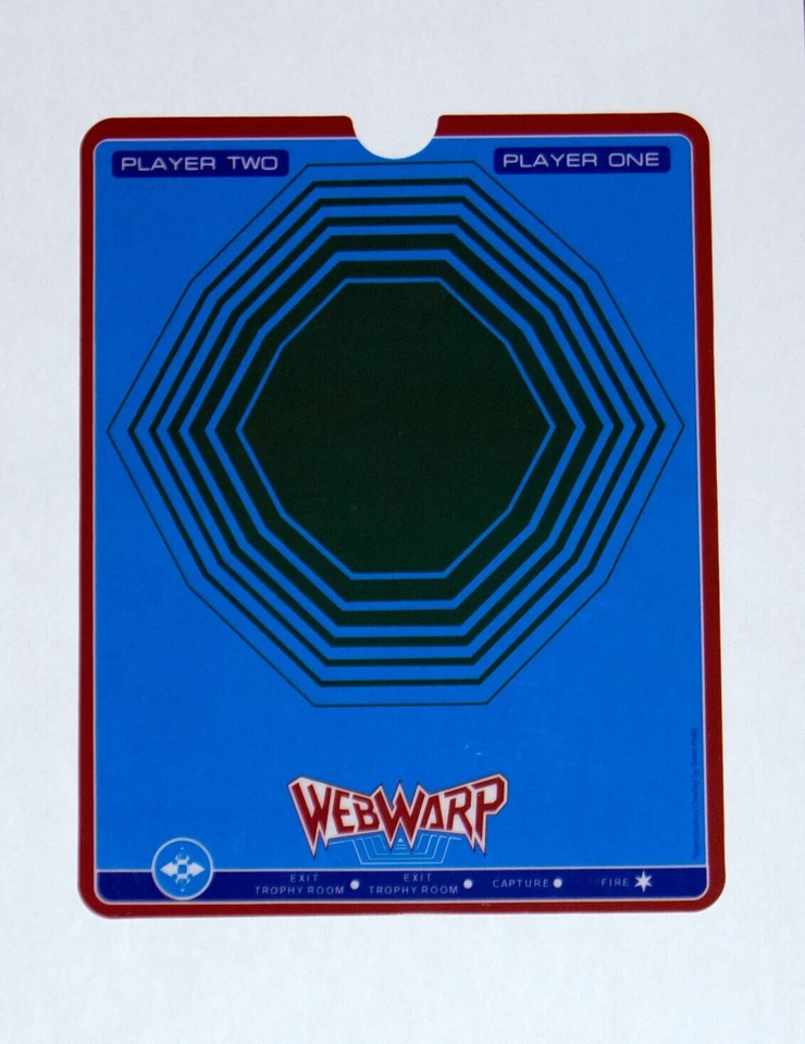 Vectrex Web Warp New Reproduction OEM Quality - Image 1 of 1