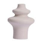 Ceramic Geometric Flower Vase Flower Arrangement Container Dry And Wet Use