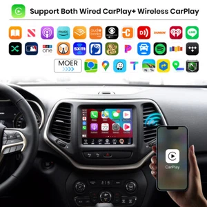 Apple CarPlay Android Auto For Jeep Cherokee/Commander/Grand Cherokee 2014-2020 - Bild 1 von 8