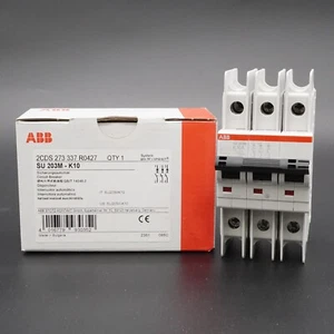 Interruttore automatico ABB SU203M-K10 3p 10a 277/480v NUOVO! - Foto 1 di 6