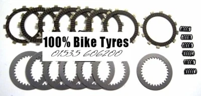 Kit de embrague completo Kawasaki KDX200 KDX 200 1989 1990 1991 1992 1993 1994 Foto 1 de 2