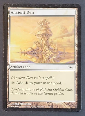 MTG Card - 1x Ancient Den - Mirrodin - LP - Artifact - Magic The Gathering #278 - Image 1 of 4