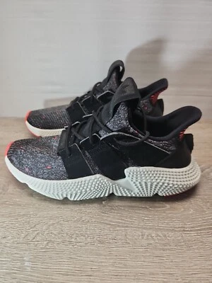 Adidas Prophere Shoes Mens 8.5 Core Black Solar Red Sneaker Running Train Chunky - Image 1 of 4