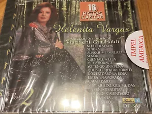 Pistas Para Cantar De Helenita Vargas Vol 2 Karaoke CD Mariachi Garibaldi Sealed - Imagen 1 de 2