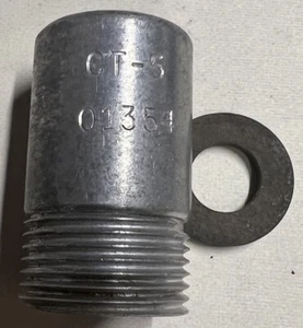 Clemco 01354 CT-5 Tungsten Carbide Lined Short Straight Nozzle, 5/16" Orifice - Picture 1 of 5