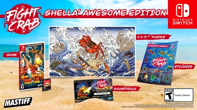Fight Crab Shella Awesome Edition Nintendo Switch Brand New Sealed - Image 1 of 4