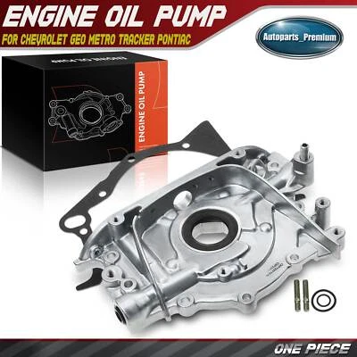 Engine Oil Pump for Chevrolet Geo Metro Tracker Pontiac Firefly Suzuki Esteem - Image 1 of 4
