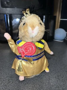 MIT ETIKETT Gemmy Tanzender Hamster Cleo Gehen wie ein Ägypter Singen Plüsch - Bild 1 von 2