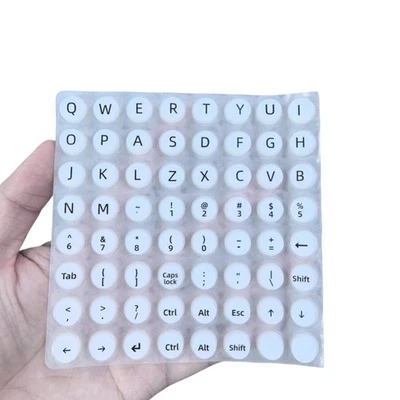 Typing Made Comfortable with For Long Nail Silicone Keyboard Protector - Image 1 of 4