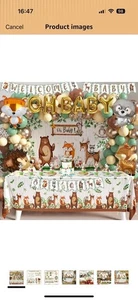Waldtier Babyparty Deko - Bild 1 von 4