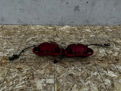 FRONT LEFT RIGHT RED CALIPER BRAKE PADS SET SET JAGUAR XF XFR OEM (2009-2015) - Image 1 of 4