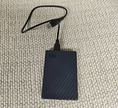 2TB External USB Portable Hard Drive Preloaded With 1200+ Popular Movie Titles! - Image 1 of 4