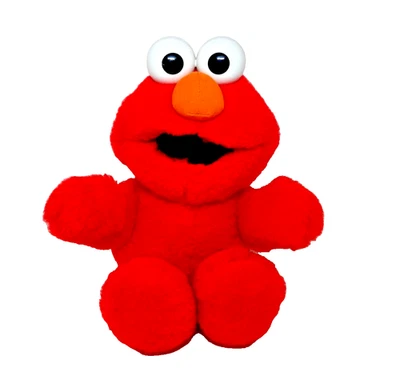 Juguete de peluche vintage Tickle Me Elmo Tyco 1995 Plaza Sésamo parlante 30 cm FUNCIONANDO Foto 1 de 4