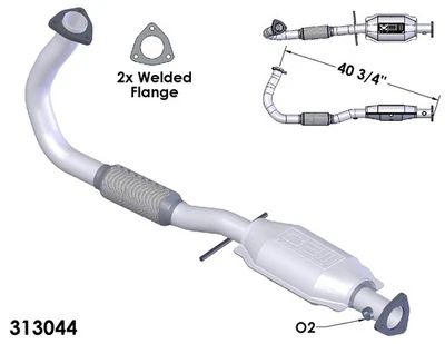 Convertidor catalítico para Saturn SL1 1998-1999 Foto 1 de 2