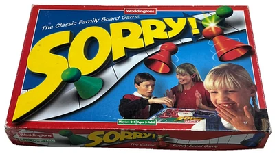 SORRY! : The Classic Family Board Game - 1996 Waddingtons Edition (FREE UK P&P) - Image 1 of 4