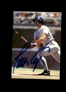 Javier Lopez 1996 Atlanta Braves authentic autographed card - Picture 1 of 2
