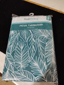 Table Cloth Floral  Green Table Cloth 52”X70”  Rectangle True Living Cloth - Picture 1 of 5