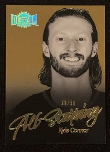 2022-23 Skybox Metal Universe - All-Starring GOLD Kyle Connor #AS-36 /50 - Picture 1 of 2