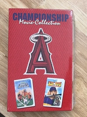 RARE! Disney Los Angeles Angels In Outfield Air Bud Championship VHS Box Set NEW - Image 1 of 4