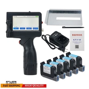 600DPI 12.7MM/0.5" Handheld Inkjet Printer Portable Inkjet Printer Touch Screen - Picture 1 of 17