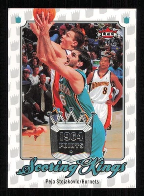 2007-08 Ultra SE Scoring Kings #SK20 Peja Stojakovic basquete HORNETS QUASE PERFEITO-PERFEITO - Imagem 1 de 3